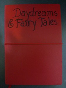 Daydreams & Fairy Tales: A Collection of Words and Images (Inspired by Mariah Carey's album Daydream) will be available as an e-book October 3, 2014! (This is a picture of my notebook for it, not the cover!)